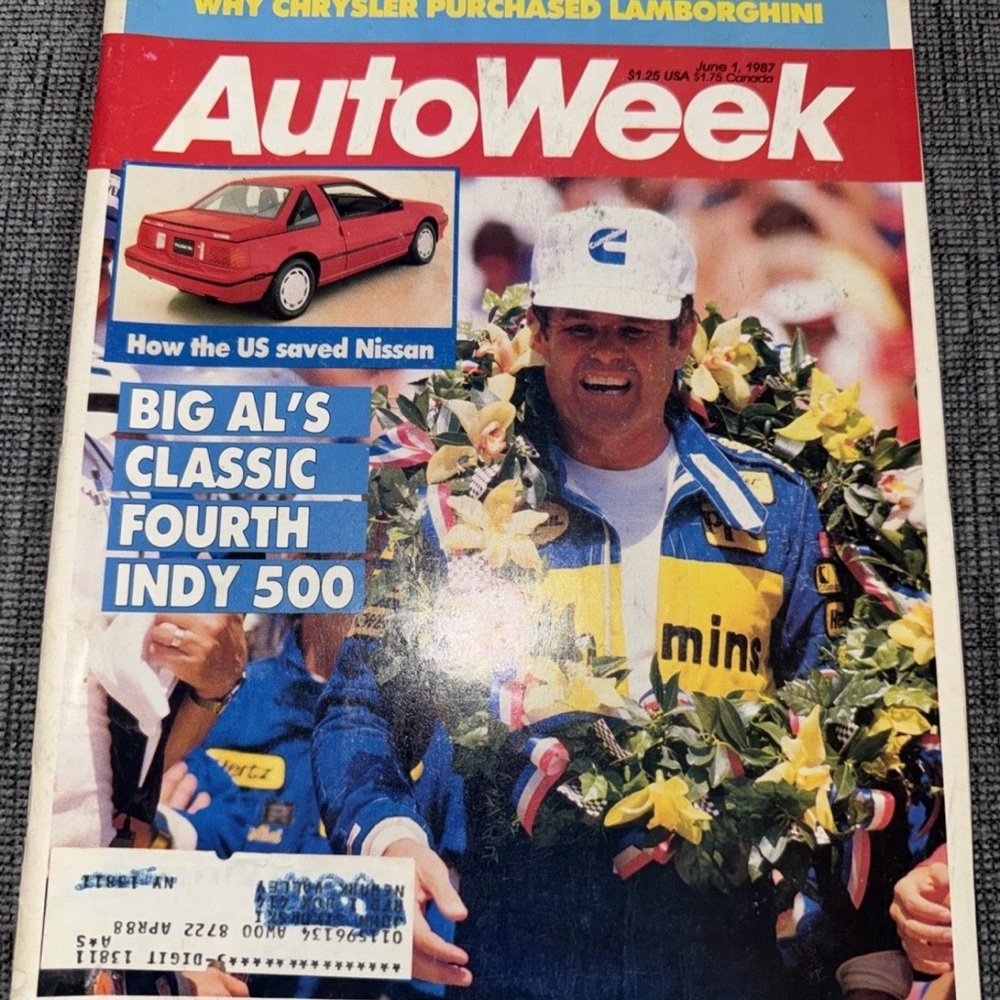 AutoWeek Magazine June 1, 1987